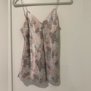 Cami NYC Floral Silk Camisole Top – Size XS